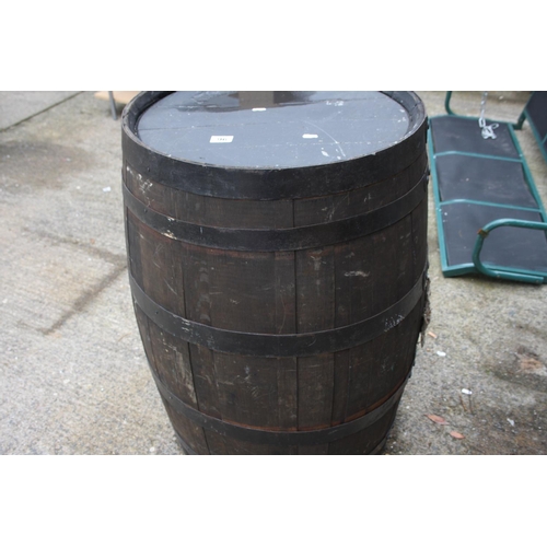 96 - WOODEN BARREL