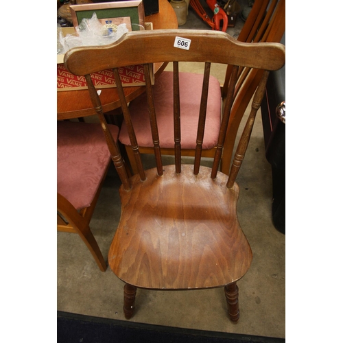 606 - STICK BACK CHAIR