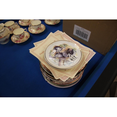 617 - COLLECTABLE PLATES