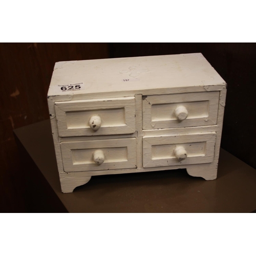 625 - MINIATURE CHEST OF DRAWERS