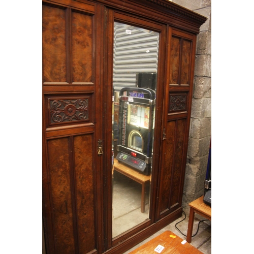 627 - EDWARDIAN WARDROBE