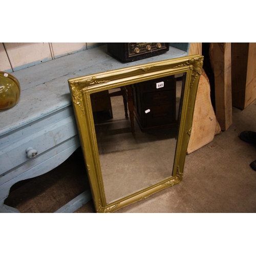 645 - GILT FRAMED MIRROR