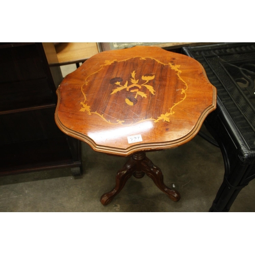 727 - INLAID OCCASIONAL TABLE