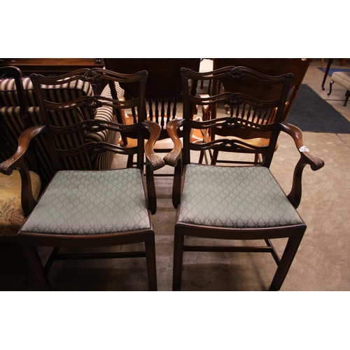 748 - PAIR OF CARVER CHAIRS