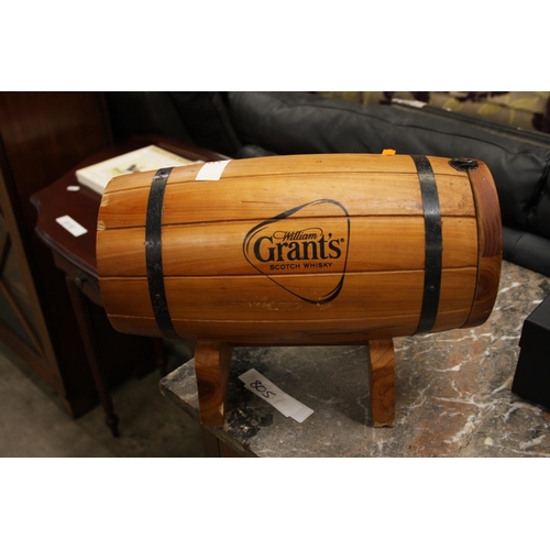 806 - GRANTS WHISKY KEG