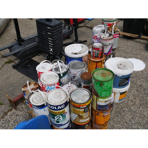 34 - JOB LOT OF PAINT ETC