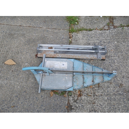 28 - 2 TILE CUTTERS