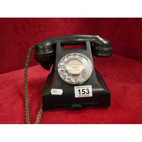 153 - BAKELITE TELEPHONE