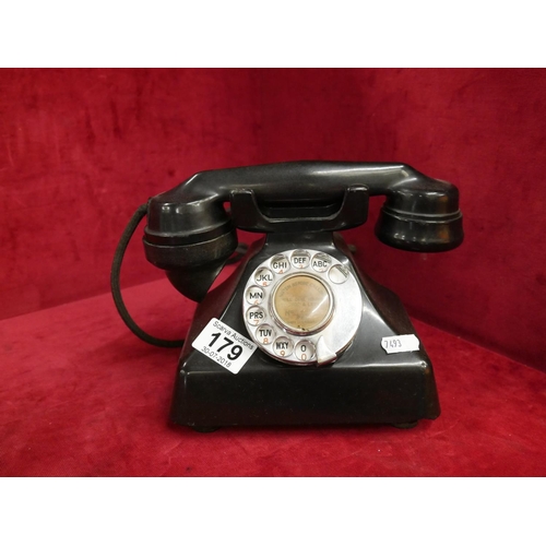 179 - BAKELITE TELEPHONE MODEL NUMBER 330