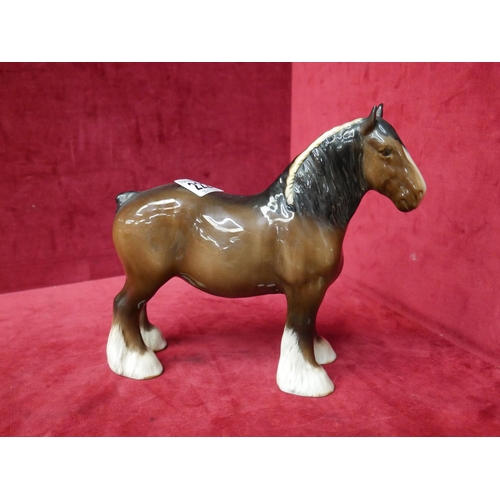 222 - BESWICK SHIRE HORSE