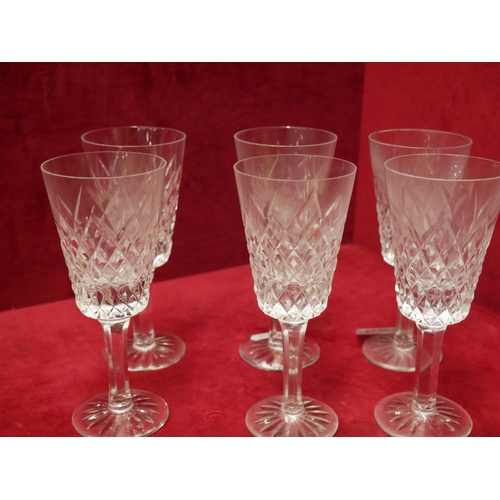 258 - 6 TYRONE GLASSES