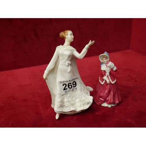 269 - DOULTON FIGURES X 2