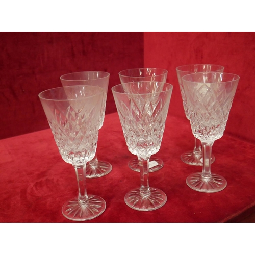 275 - 6 TYRONE STEMMED GLASSES