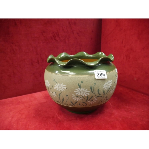 286 - CERAMIC PLANTER