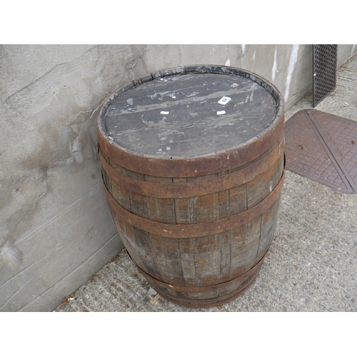 69 - WOODEN BARREL