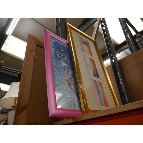 713 - FRAMED PICTURES X 2