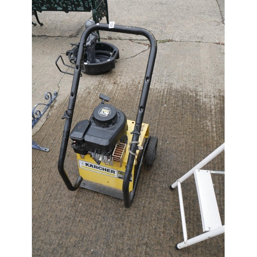 103 - KARCHER POWER WASHER ON FRAME