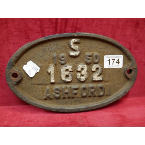 174 - ASHFORD SIGN