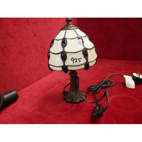 925 - TIFFANY STYLE LAMP