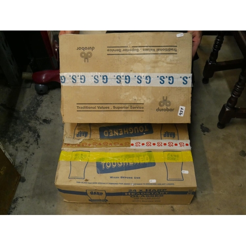 927 - 2 BOXES OF PINT GLASSES