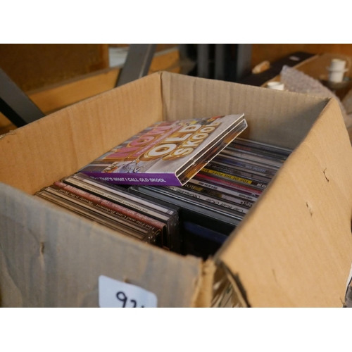 921 - BOX OF DVDS