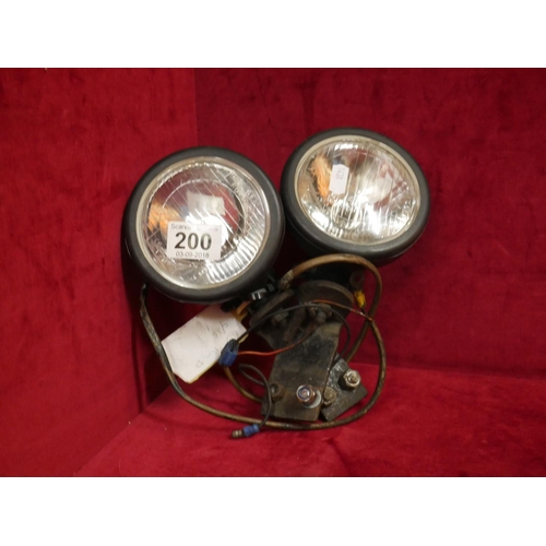 200 - PAIR OF SPOT LAMPS