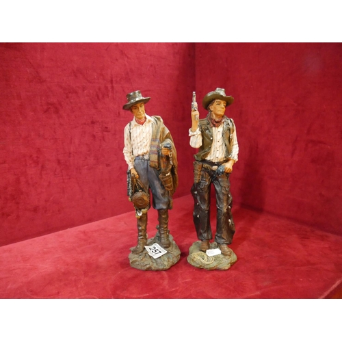 257 - 2 COWBOY FIGURES