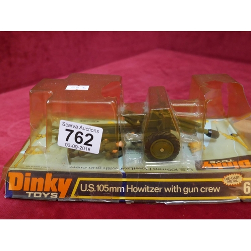 762 - DINKY MODEL HOWITZER