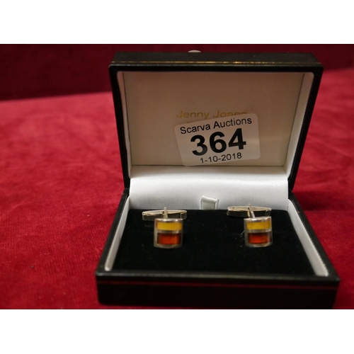 364 - PAIR OF LINKS OF LONDON CUFFLINKS