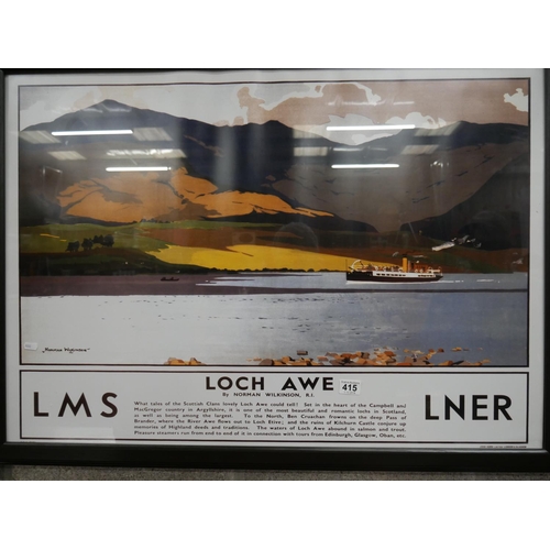 415 - LOCHAWE ADVERTISING POSTER