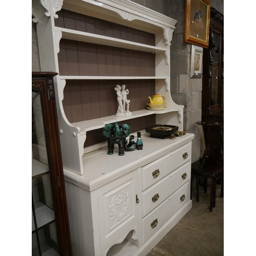 428 - PAINTED COUNTRY DRESSER