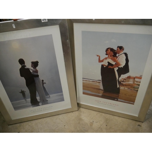 470 - PAIR OF FRAMED PRINTS