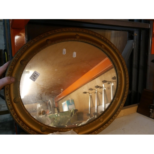 797 - GILT FRAMED MIRROR