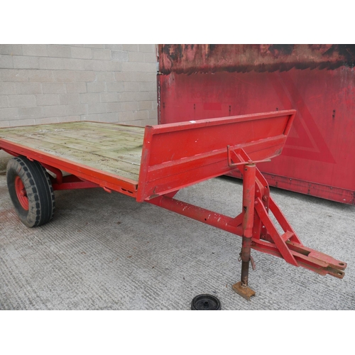 13 - FLAT BED TRAILER