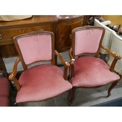 714 - PAIR OF BEDROOM CHAIRS