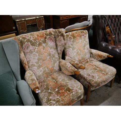 744 - PAIR OF PARKER KNOLL CHAIRS