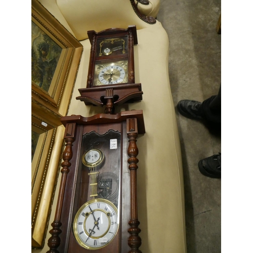 761 - 2 WALL CLOCKS