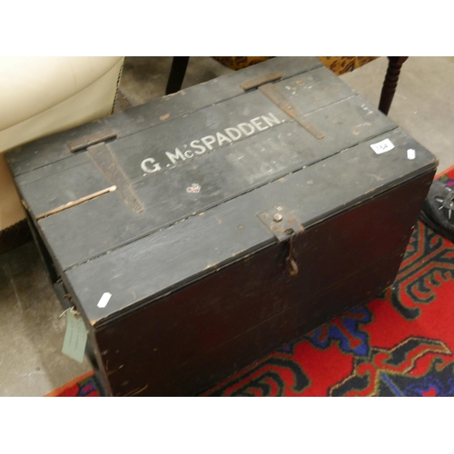 764 - MILITARY CHEST