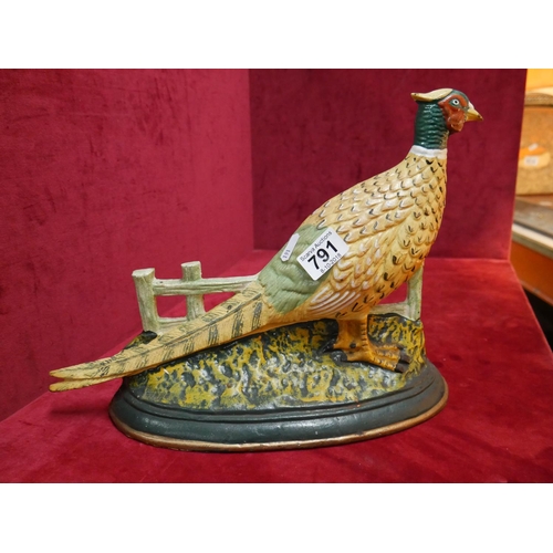 791 - PHEASANT DOOR STOP