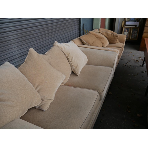 1 - 2 X 2 SEATER FABRIC SETTEES