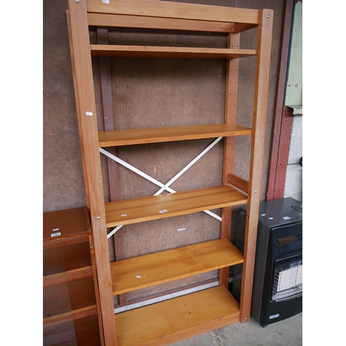 103 - PINE SHELVING RACK