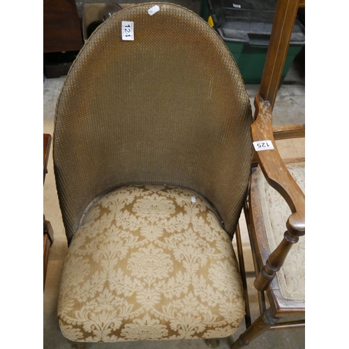 124 - LLOYD LOOM CHAIR