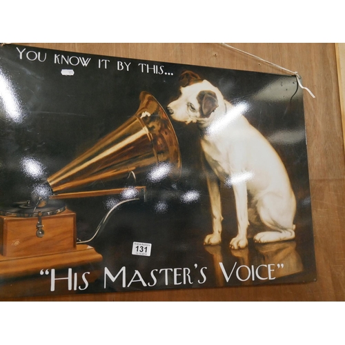 131 - HMV SIGN