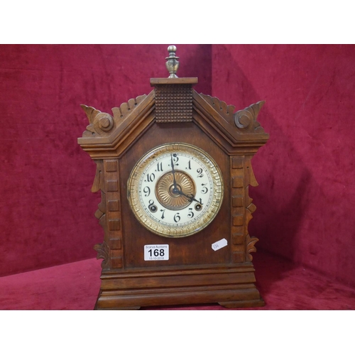 168 - BRACKET CLOCK