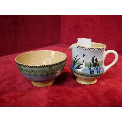 251 - NICHOLAS MOSSE POTTERY X 2