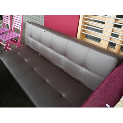 3 - LEATHER FUTON