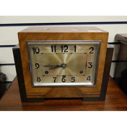 349 - ART DECO CLOCK