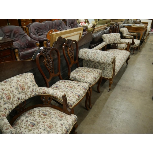 355 - 7 PIECE PARLOUR SUITE