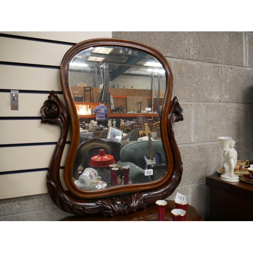 392 - DRESSING TABLE MIRROR