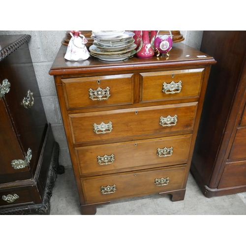 394 - 2 OVER 3 CHEST OF DRAWERS